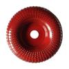 1PC Grinder Wheel Disc 4 Inch Wood Shaping Wheel Wood Grinding Shaping Disk for Angle Grinders with 5/8" Arbor