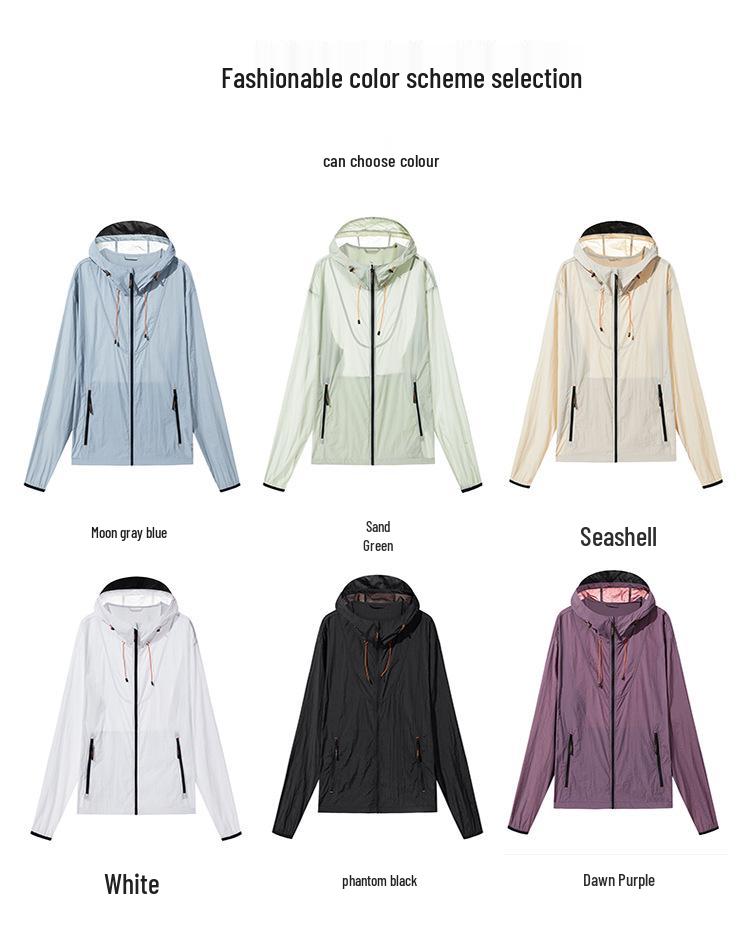 Unisex UV Protection Cooling Ice Silk Sun Protection Clothing for Outdoor Sports