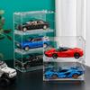 Clear Acrylic Box Stackable 1:24 Scale Car Model Display Cases .Dust-Proof For Diecast Model Collection & Kids' Toy Cars