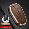 Key Cover & Keychain for Dongfeng Peugeot Models: 308, 207, 301, 408, 508, 2008, 3008