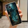 Gothic Castle Personalized Phone Case For iPhone 17 16e 16 15 14 13 12 11mini Pro Max X XR XSMAX 8 7 Air Plus Soft Cover