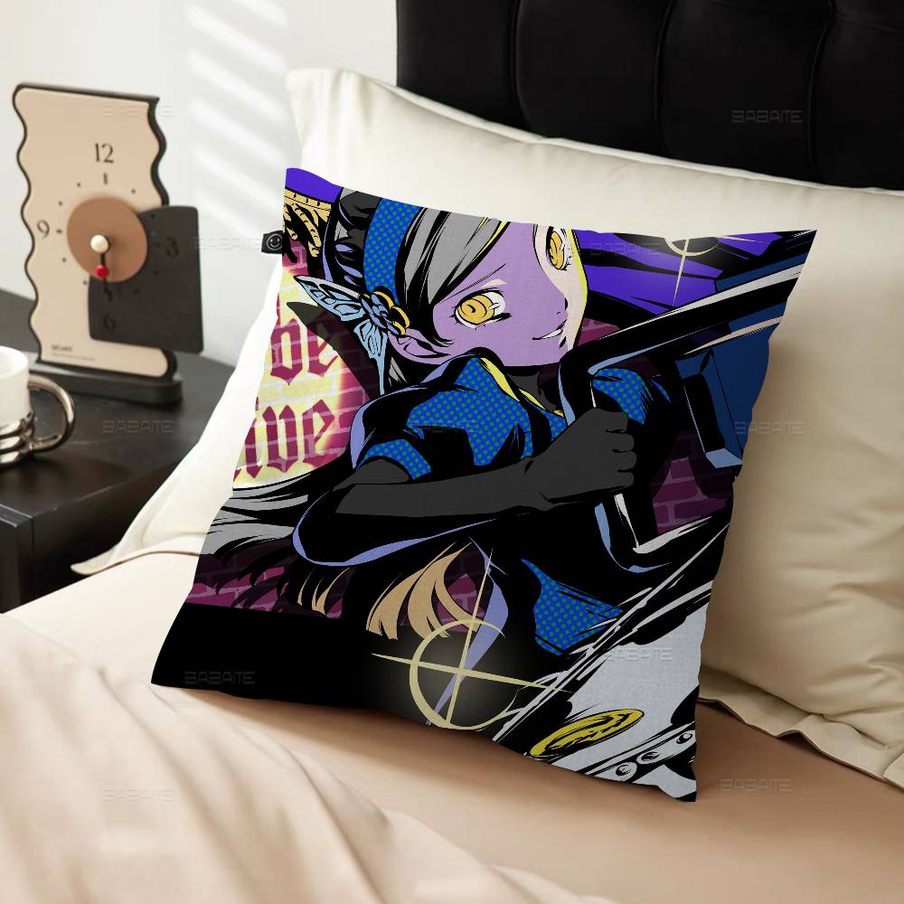Hot Video P-Persona 5 Gaming Pillow Cover Design Cushion Cover Decor Holiday Decorati
