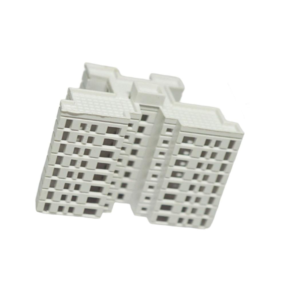 N Scale 1:500 Apartment Building Assembling Model Outland Realism Scene Sand Table Buildings Model for Spray Painting