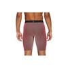 Nike Striped Logo Straight-Leg Athletic Shorts Men Bottoms Red DA1429-014