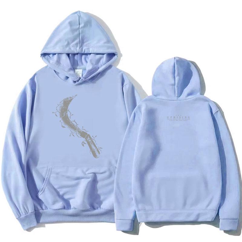 The Uprising Icons Hoodie Women Men Cloth Long Sleeve Hooded Sweatshirt with Pocket Graphic Print Merch Casual Fashion Pullovers