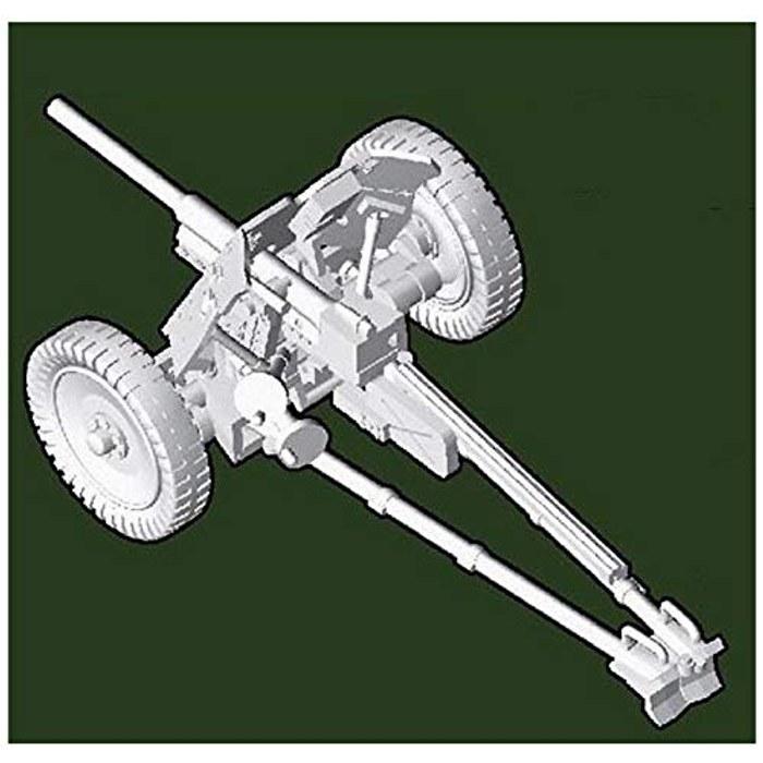 Dragon Sd.Kfz.251 Ausf.C & 3.7cm Anti-Tank Gun Pak35/36 Plastic Model Kit 1/72 DR7611 (Unpainted)