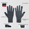 YKYWBIKE Winter Cycling Gloves Men Women Touch Screen Padded Bike Glove Water Resistant Windproof Warm AntiSlip Elastic Running