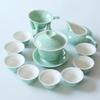 Celadon Ceramic 14-Piece Kung Fu Tea Set