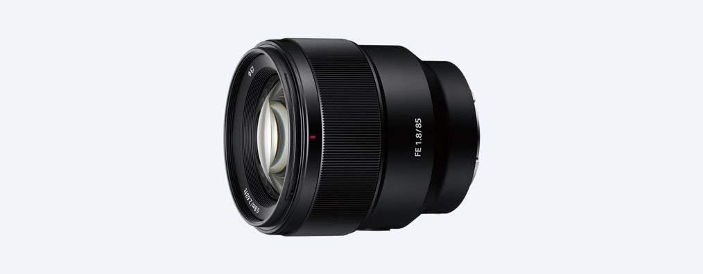 SONY SEL85F18 FE 85mm Telephoto Prime Lens for Digital SLR Cameras F1.8 Full-Frame [E-Mount]