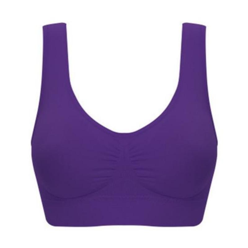 Sports Bra Large Size Seamless Adjustment Underwear Brassiere Tops