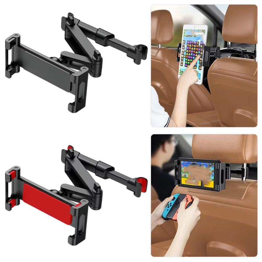 Foldable Car Stand Seat Phone Mount Adjustable Bracket Rear Headrest Mounting Brackets  Car