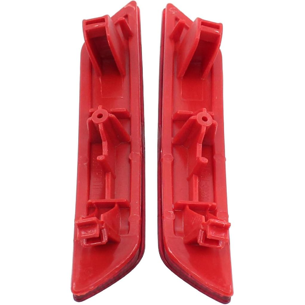 ApplianPar 2Pcs Rear Left and Right Bumper Reflector for Civic 2013 2014 2015