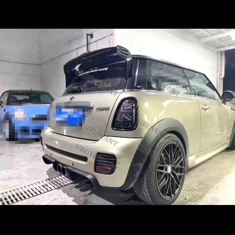 Carbon Fiber For BMW Mini Cooper R50 R53 R56 Ver.2.11/2.12 Type B JCW Style Rear Wing Exterior Body Kits 06-13