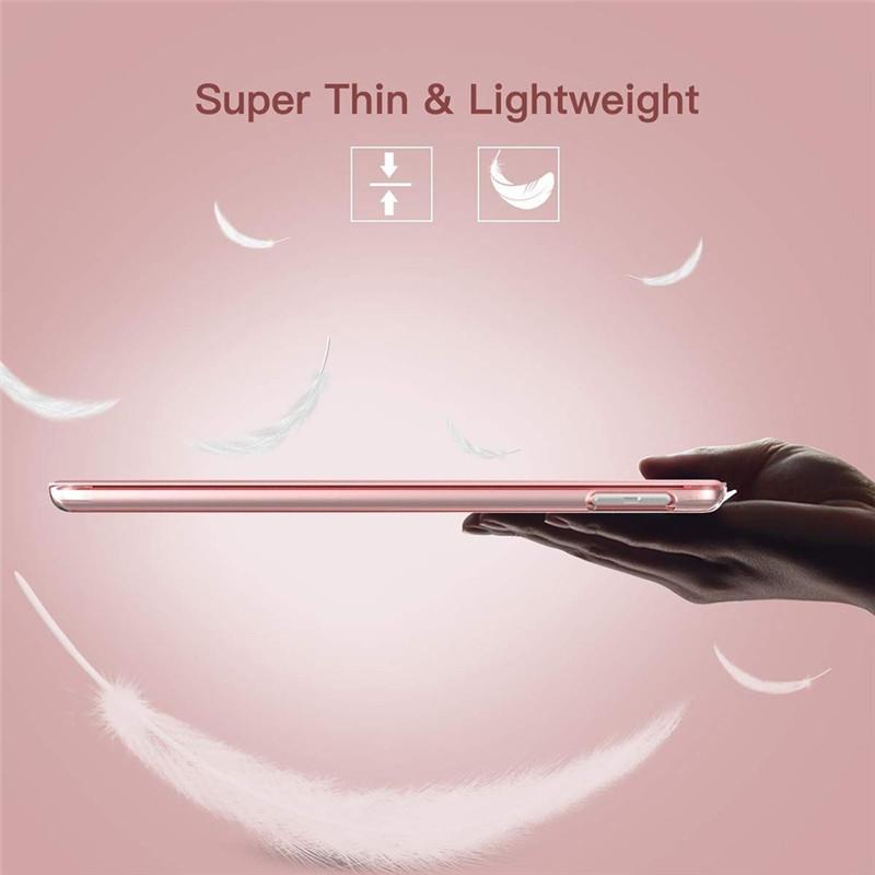 Case for IPad 10.2 8th 7th 9th IPad 10th 10.9 Gen  A2197 Fundas PU Ultra Slim Wake Smart Cover for IPad Pro 11 Air 1 2 9.7 2022