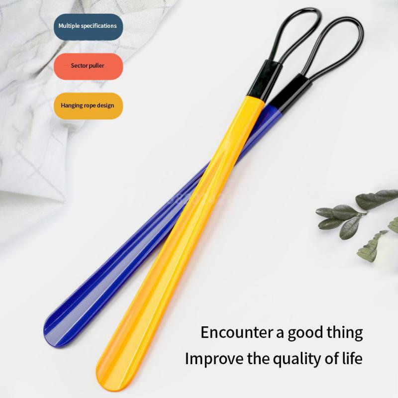 1~4PCS Shoe Smoke Exquisite Workmanship Shoe Lift Auxiliary Plastic Shoe Pull Shoehorn Comfortable 5 Colors Lazy Shoe Helper