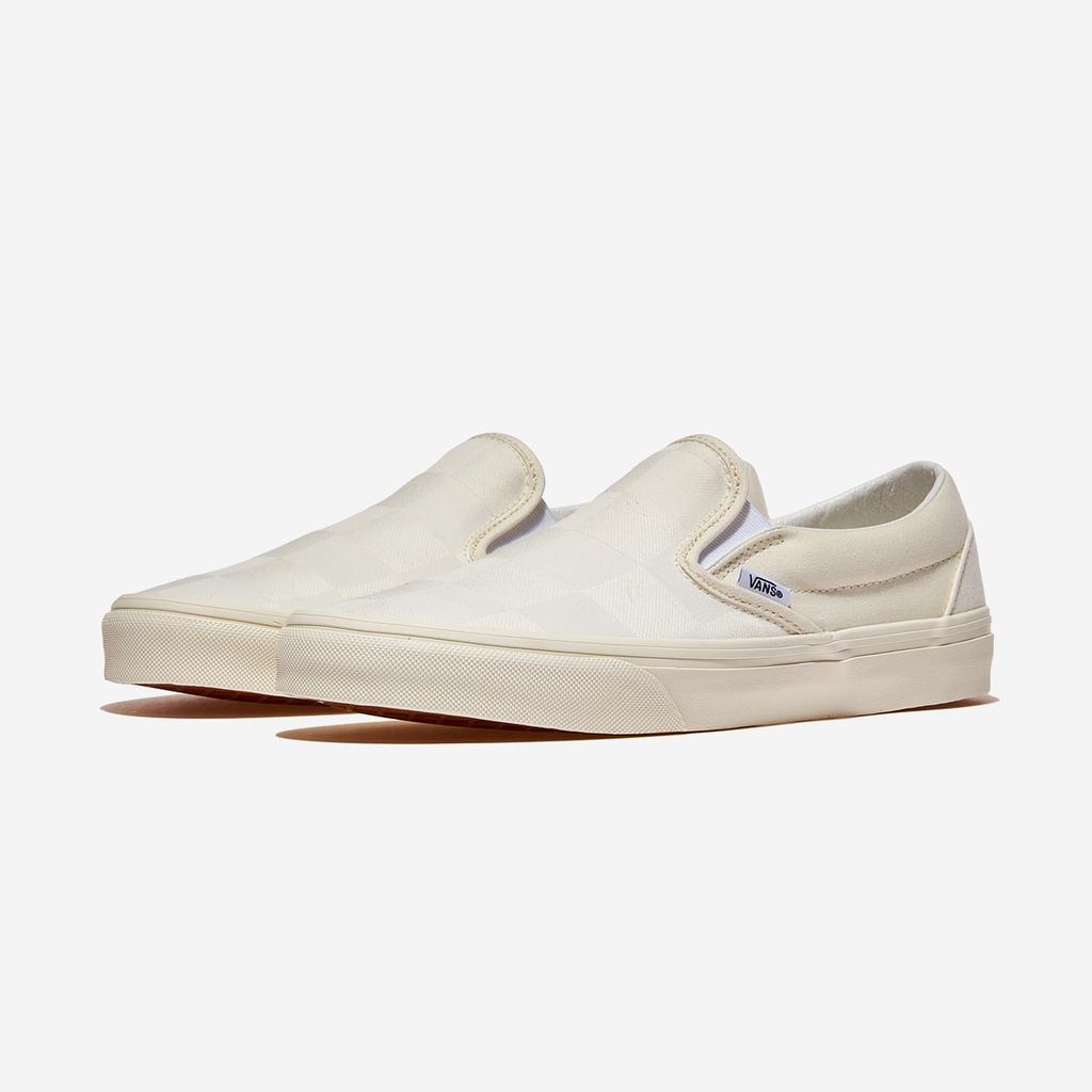 [Vans] Classic Slip-On - Mono Checkerboard White [VN000D5PCJA] [Shipped from Korea] 100% Authentic