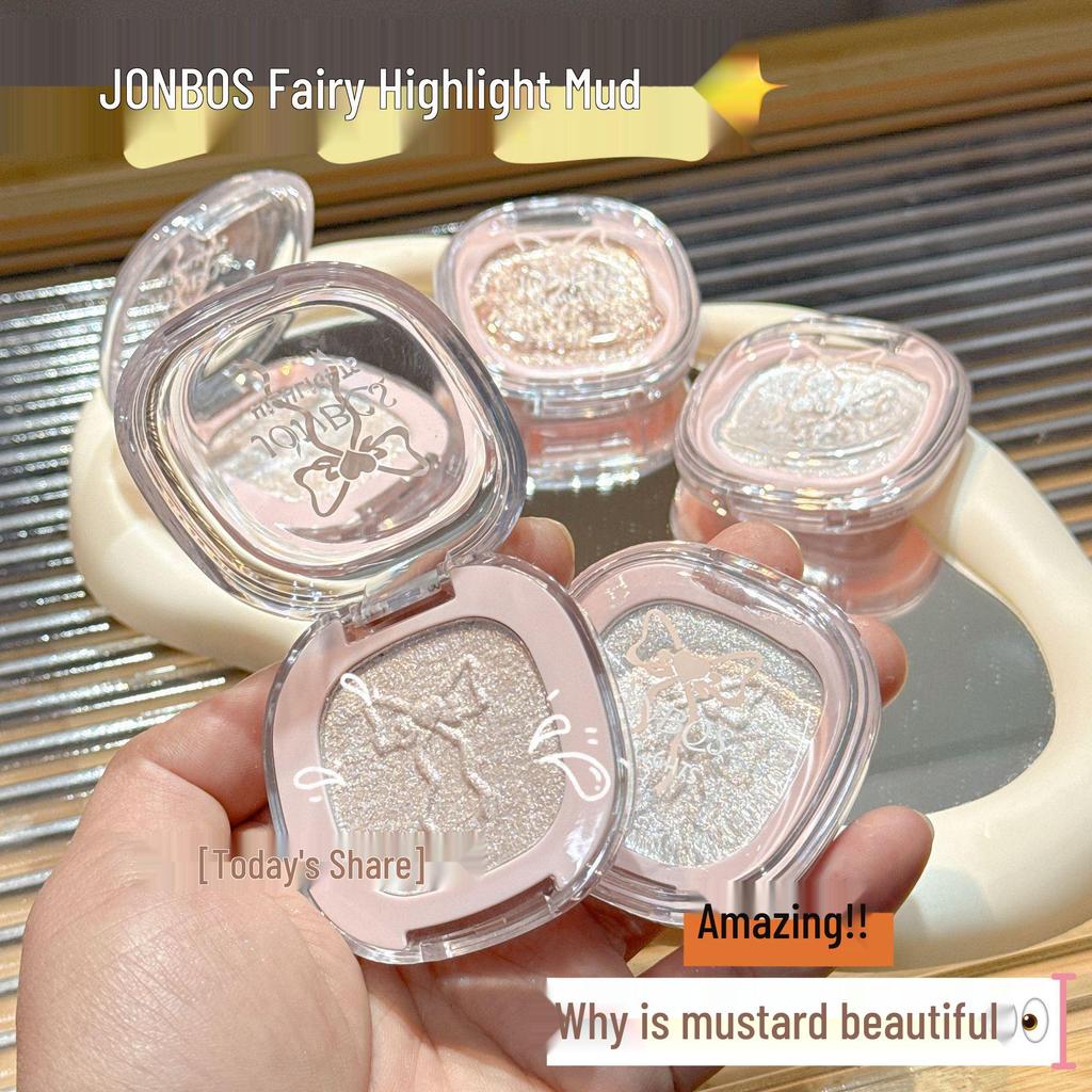 JONBOS Dreamy Color 3D Pot Highlighter - Radiant Glow for Face