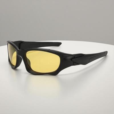 Neutral Fashion Full Frame Sports Sunglasses Men'S Cycling Windproof Uv Goggles Women'S Outdoor Driving Travel Beach Glasses