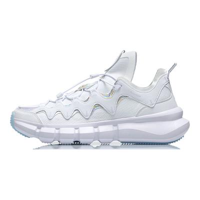 Wudao 2.3 Lite Tecido Couro Sintético Bico Redondo Absorção de Choque Antiderrapante Resistente ao Desgaste Leve Cano Baixo Retrô Sapatos de Basquete AGBR051-2