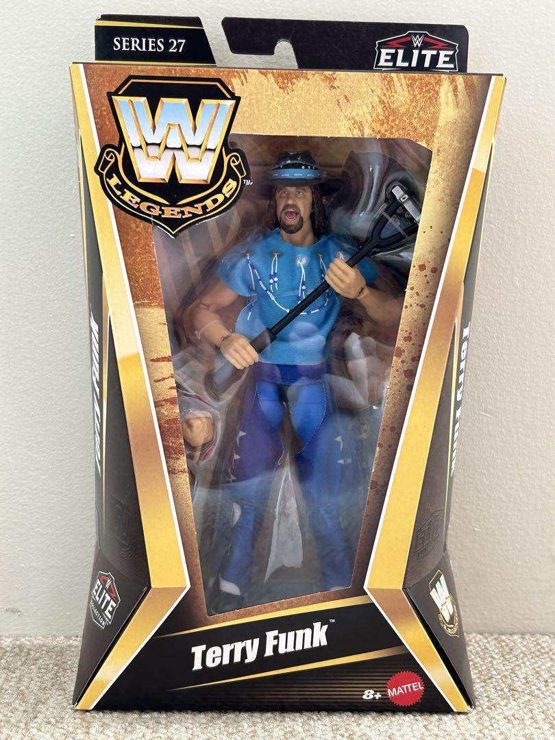 

[USED] WWE Terry Funk Figure
