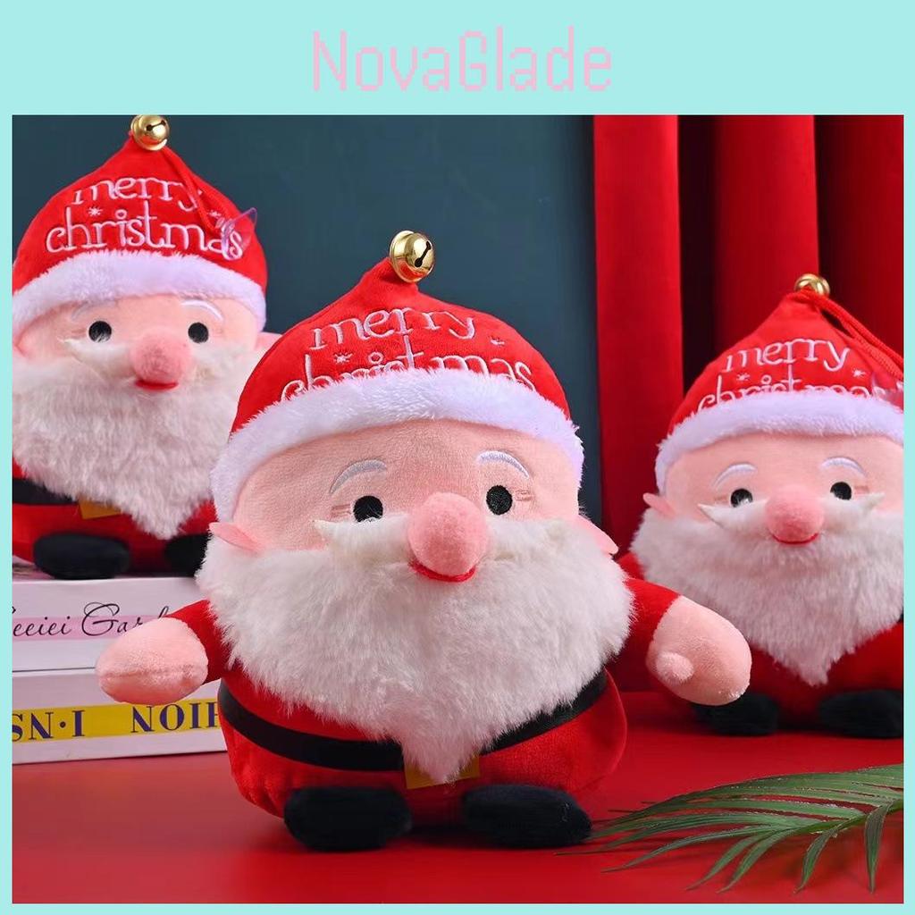 Adorable Santa Claus Plush Toy 8 Inch Soft And Cuddly Doll For Christmas Gifts