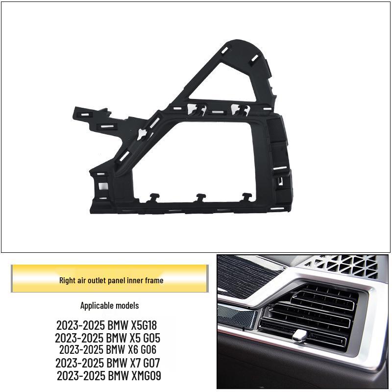 BMW X5/X6/X7 Air Vent Repair Kit: Adjustment Knob Shaft & Panel Frame