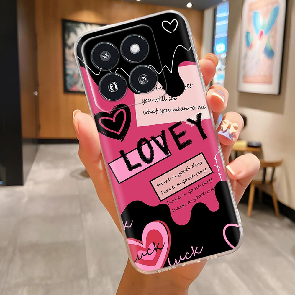 For Xiaomi 14 Pro Case Clear Creative Soft Silicone Phone Cases For Xiaomi 14 Mi 14 Mi14 Back Cover For Xiaomi Mi14 Pro Shells