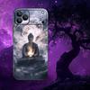 Buddha Art Pattern Phone Case For iPhone 17,16,15,14,13,12,Pro,Max,Plus,E,SE4,Air,Mini Black Soft Box