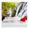 Водопад 3D обои красивая природа пейзаж фрески спальня гостиная ТВ фон 3D обои