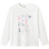 Balabala Girls' Pure Cotton Long Sleeve T-Shirt