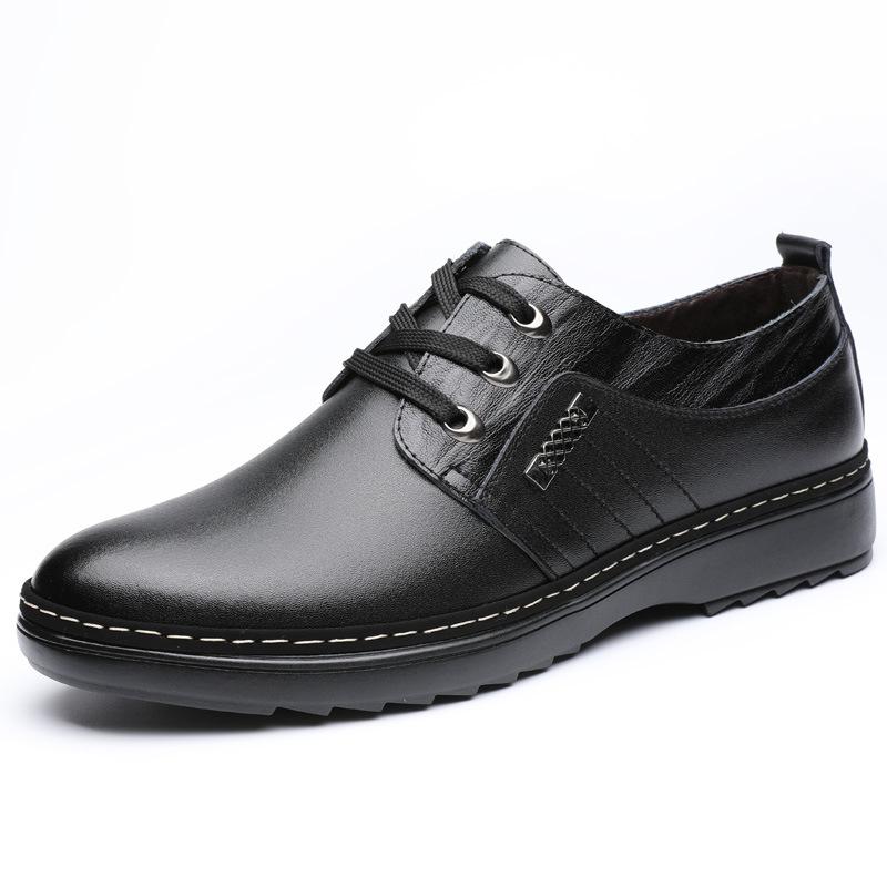 Classic Business Men's Dress Shoes Fashion Elegant Formal Wedding Shoes Men Slip On Office Oxford Shoes For Men 2019