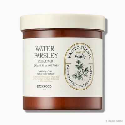 Pantothenic Water Parsley Clear Pad 60 Sheets (+Free Gift)