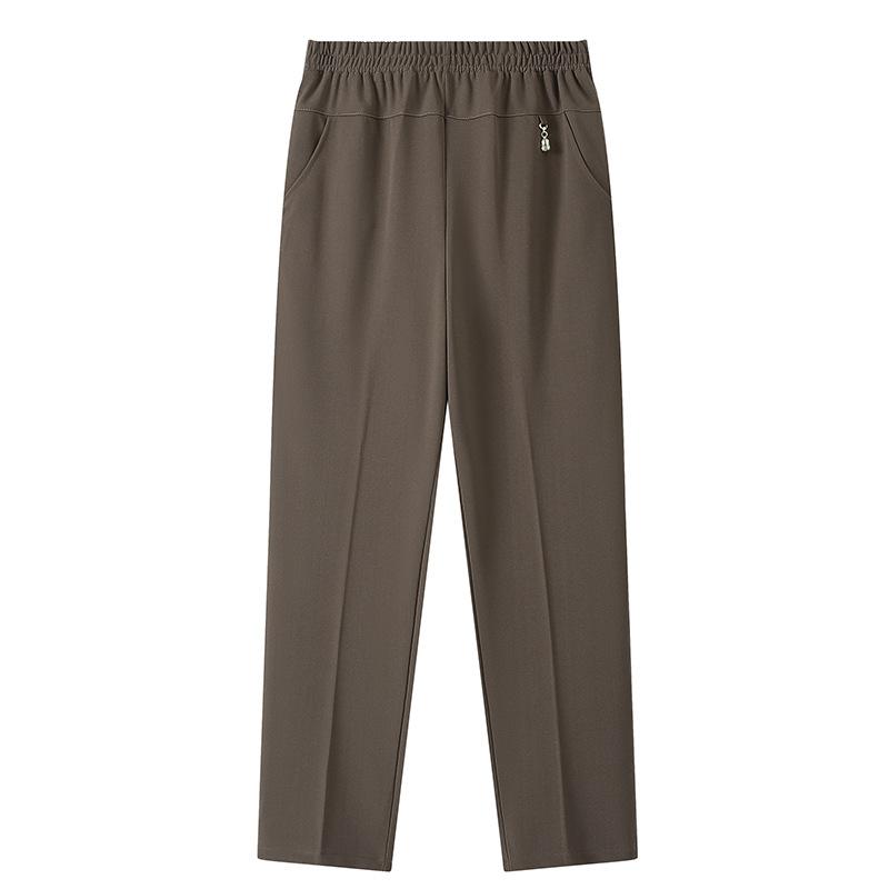 Autumn Fashion Pants Elastic Waist Size Women's Plus Size Thin Pants Casual Office Outdoor Pants