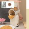 Desirable by a Professional Rotary Slicer with 5 Replacement Vegetable Stainless Steel Adjustable Multifunctional Slicer Set [Supervised Chef] 5-in-1