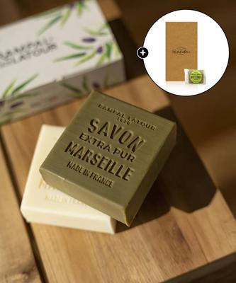 Marseille Grün & Weiß 150g Duo-Set
