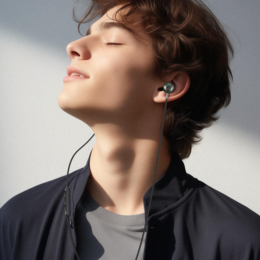 ACEFAST L5 USB-C Wired Earphone with Mic Clear Sound In Ear Headphone