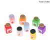 8/10Pcs 1:12 Micro Jam Bottle Simulation Model Dollhouse Miniature Kitchen Decoration Dolls House Accessories Toy