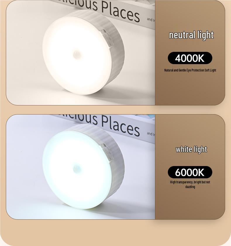 Smart Motion Sensor Night Light: Auto On/Off for Bathroom, Bedroom, Stairway, Hallway