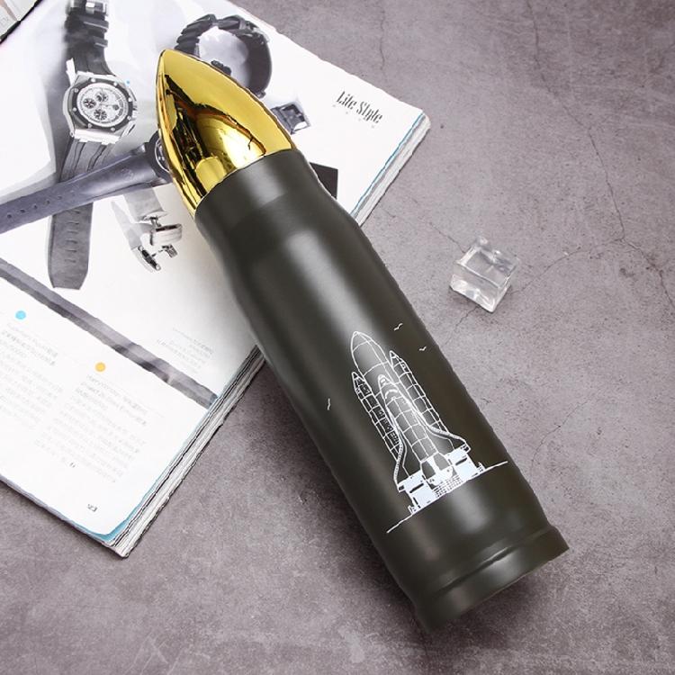 Bullet Shaped  Bottle Stainless Steel Insulated Water Bottle Portable