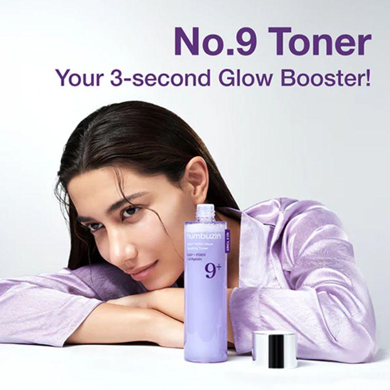 NUMBUZIN No.9 NAD PDRN Glow Boosting Toner 150ml