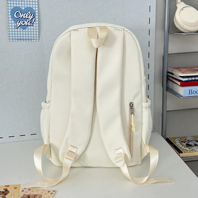 Schoolbag Japanese ins schoolbag large capacity high value fashion versatile transparent pain bag junior high school high school student backpack