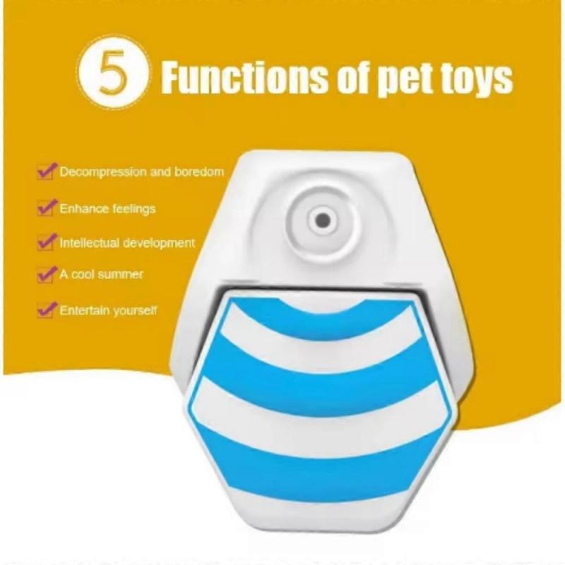 Easy Activated Dogs Water Fountain Toy | No-Electricity, Paw Press Design