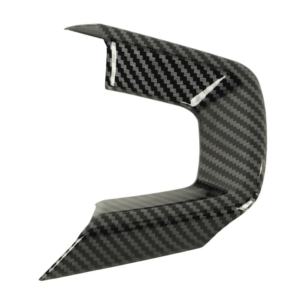 Steering Wheel Trim Carbon Fiber Style U Shape Wear Resistant Cover Trim Replacement for RS CR‑V 2023 and Later