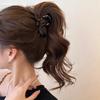 Wave Large Hair Claw Clips Crab Clamps Women Girls PC Jelly Leopard Ponytail Holder Hair Barrettes Hairpin Hair Accessoires New