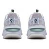 New LiNing Fangyuan EVO Low Top Sports Casual Shoes Women's White Gray AGCS164-3