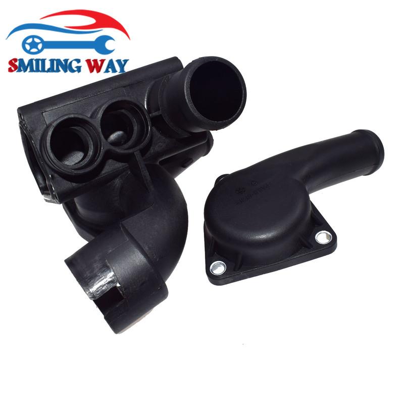Coolant Thermostat Housing Gasket Cover Flange 021121119A 022121117C 021121121C For VW Golf 1999-2006 & Jetta 1999-2004 V6 2.8L