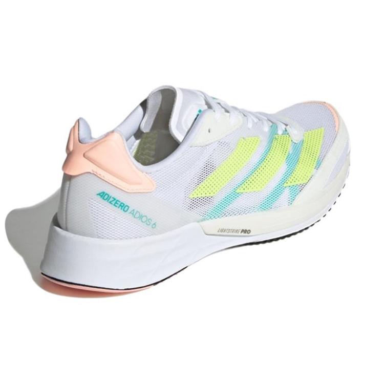 Adizero Adios Women's Adidas 6 'White Pulse Lime' Women's