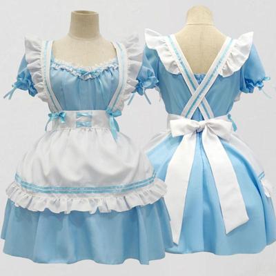Miracle Nikki Plus Size Japanese Maid Anime Cosplay Lolita Dress