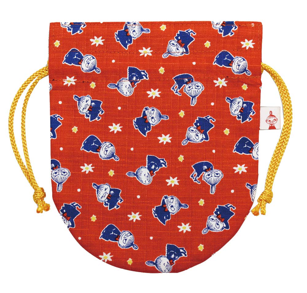 

Moomin mini drawstring bag Little My Japanese-style