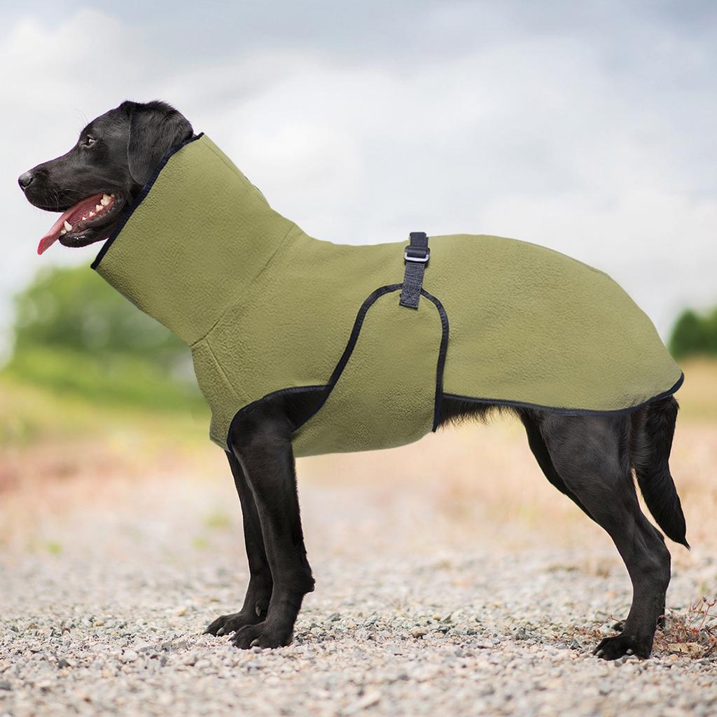 Warm Plush Dog Jackets Winter Clothing Thick Fleece Fabric Comfortable Easy Movement For Daily Walks And Adventures